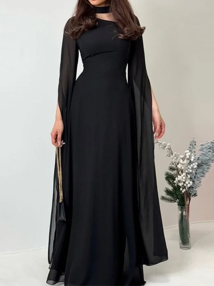 Vestido Addams Elegance