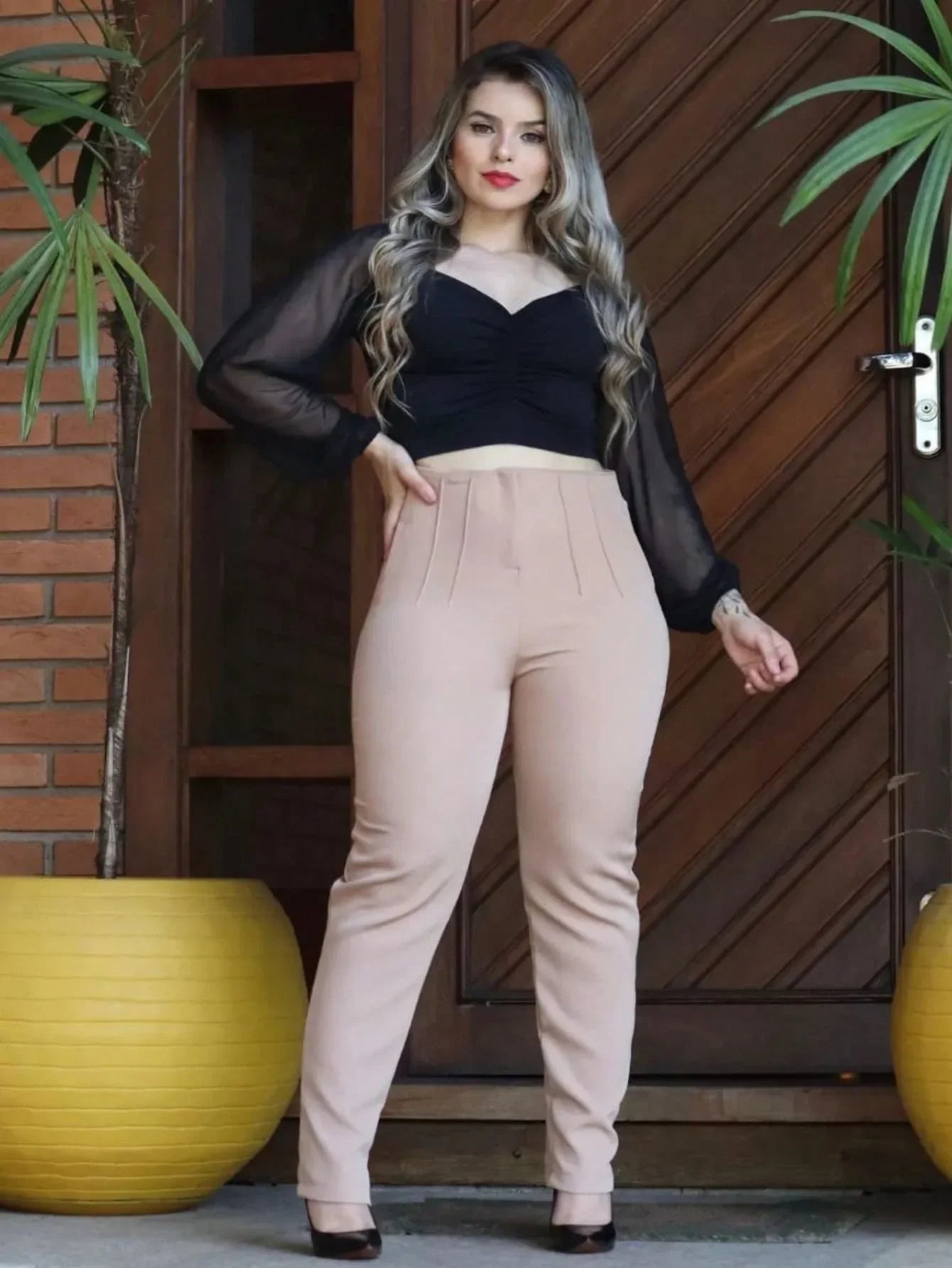 Calça Horizonte de Viena – Minimalismo que transforma o básico em luxo