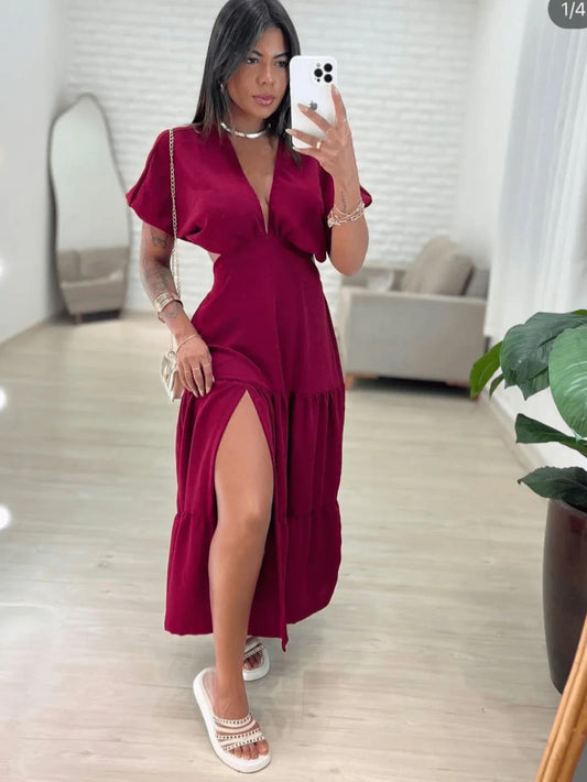 Vestido Vento de Capri – Sensualidade elegante em cada movimento