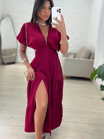 Vestido Vento de Capri – Sensualidade elegante em cada movimento