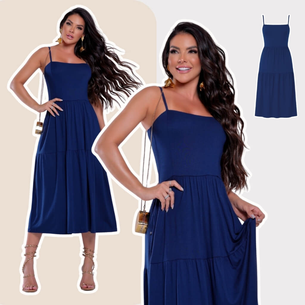 Vestido Aurora Midi