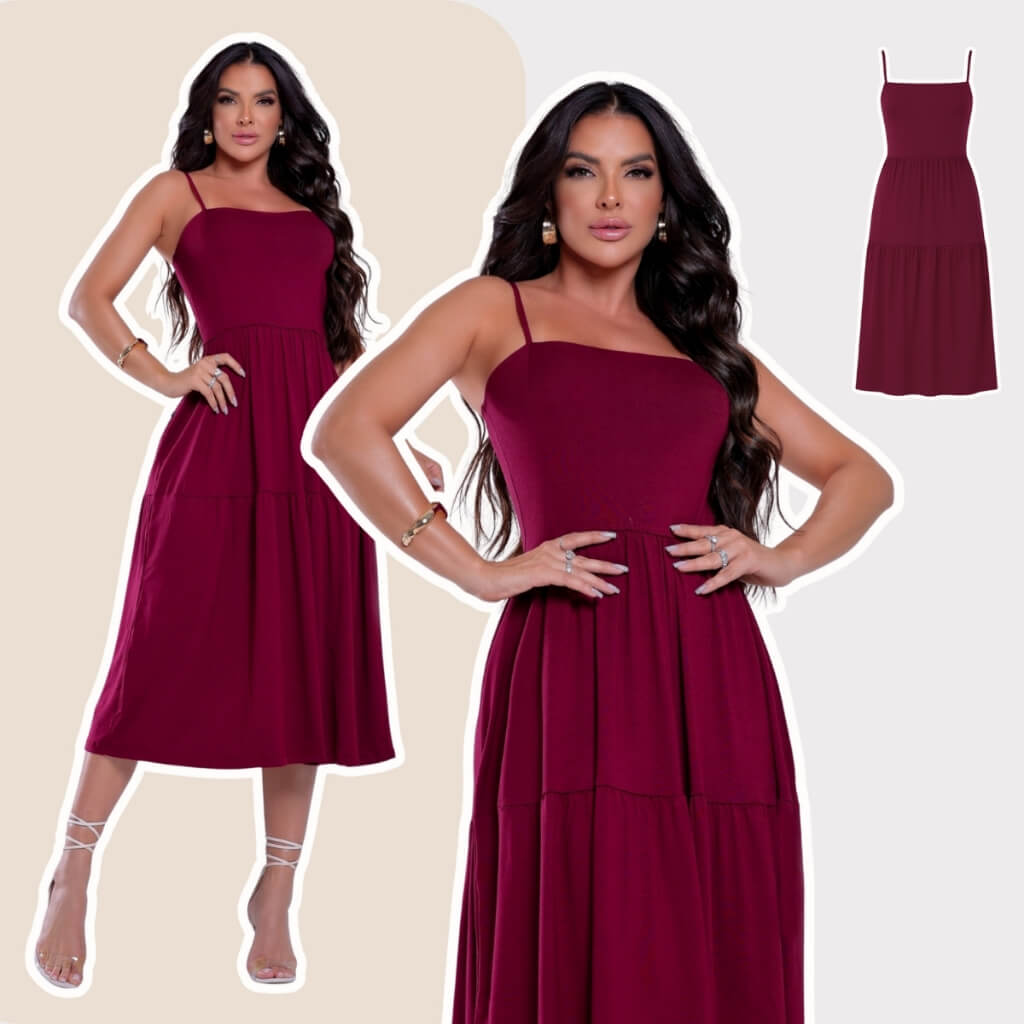 Vestido Aurora Midi