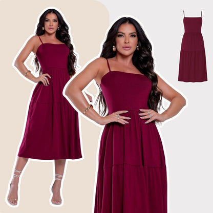Vestido Aurora Midi