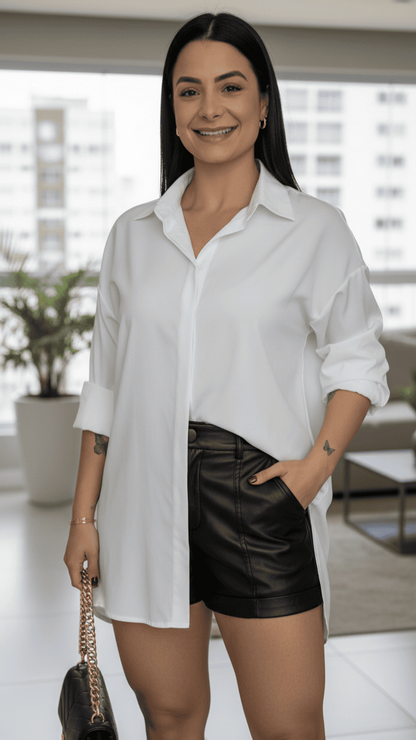Camisa Alvorada de Florença – O essencial com alma nobre