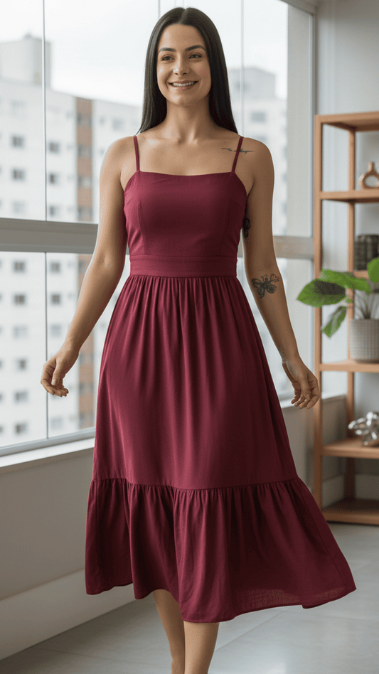 Vestido Aurora Midi