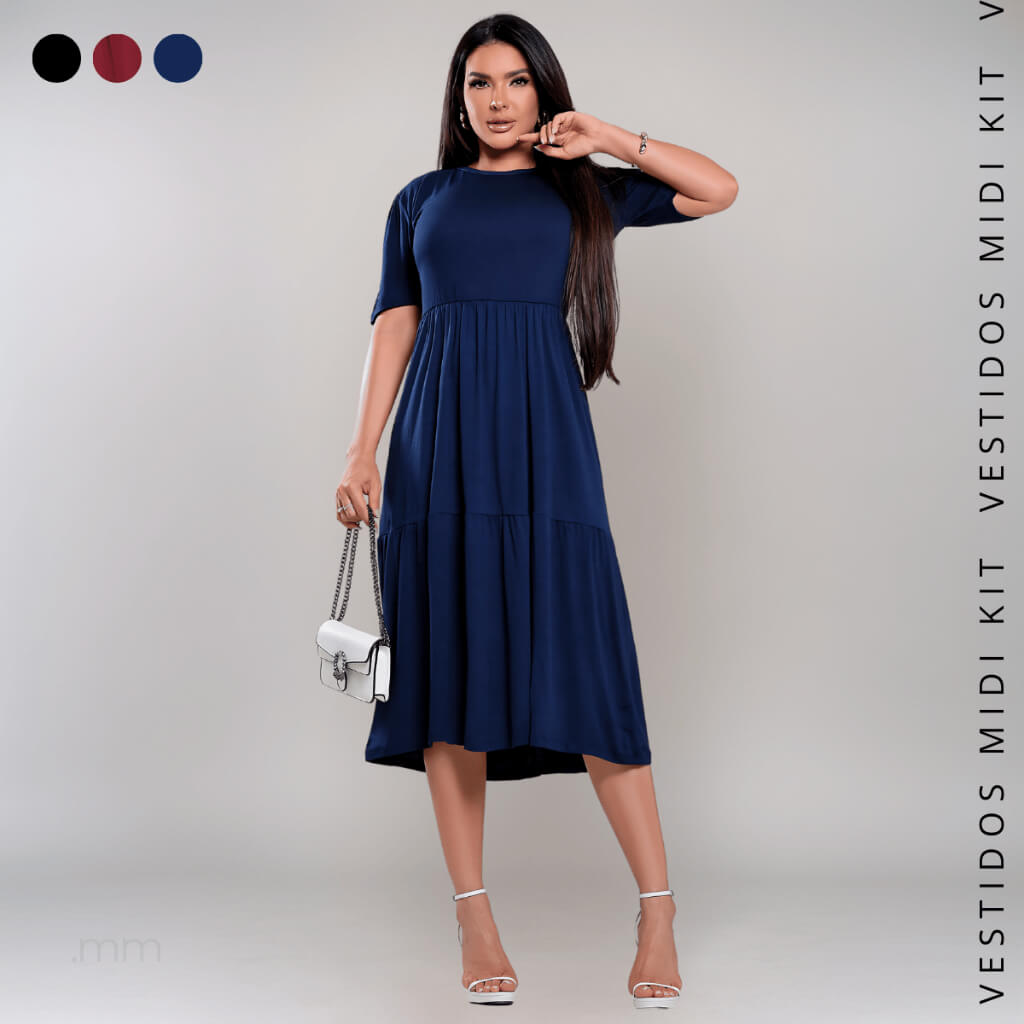 Vestido Aurora Midi