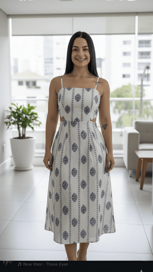 Vestido Brisa do Oriente