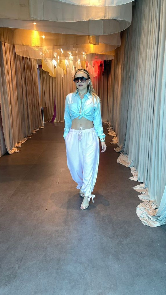 Calça Aladim Crepe Duna