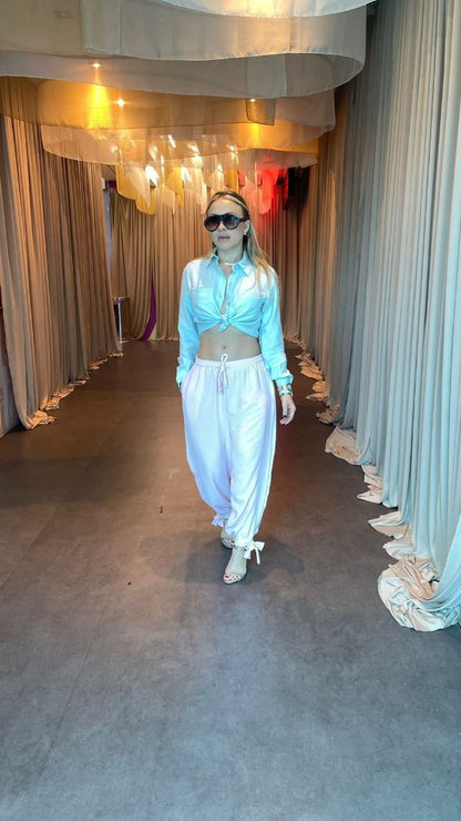 Calça Aladim Crepe Duna