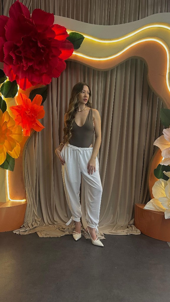 Calça Aladim Crepe Duna